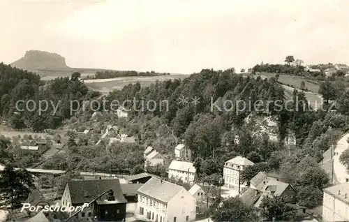 AK / Ansichtskarte Porschdorf Panorama Porschdorf