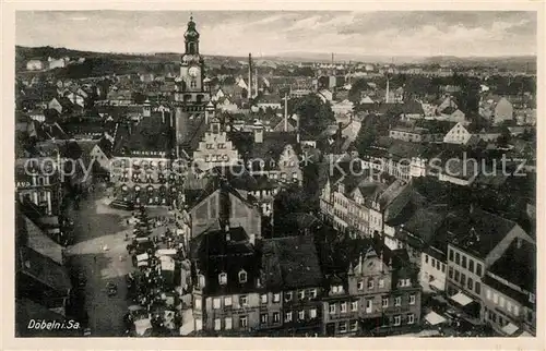 AK / Ansichtskarte Doebeln Stadtblick Doebeln