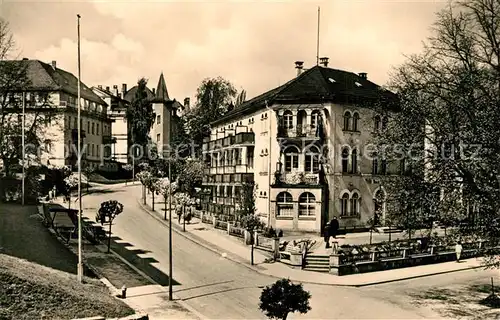 AK / Ansichtskarte Bad_Elster Haus Wolf und Rheumaklinik Bad_Elster