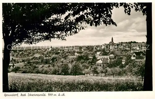 AK / Ansichtskarte Bonndorf_Schwarzwald Ortsansicht Bonndorf Schwarzwald