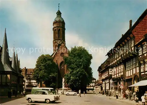 AK / Ansichtskarte Einbeck_Niedersachsen Marktplatz Einbeck Niedersachsen