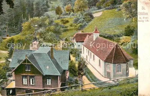 AK / Ansichtskarte St_Ottilien_Freiburg Kloster Kirche St_Ottilien_Freiburg