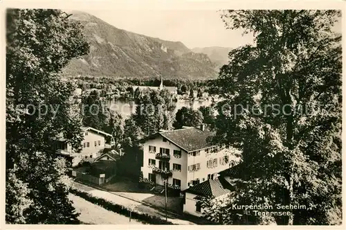 AK / Ansichtskarte Tegernsee Kurpension Seeheim Tegernsee