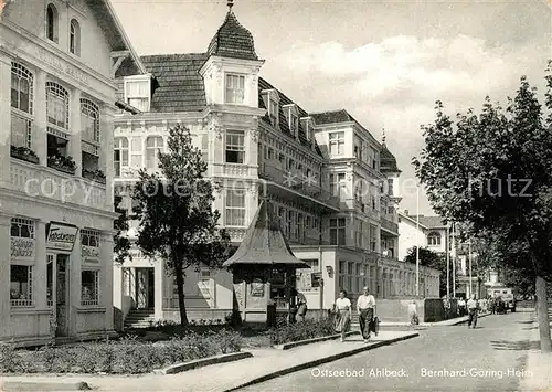 AK / Ansichtskarte Ahlbeck_Ostseebad Bernhard Goering Heim Ahlbeck_Ostseebad