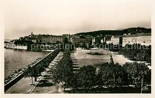 AK / Ansichtskarte Bastia Place St Nicolas Bastia