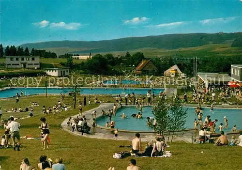 AK / Ansichtskarte Eschershausen_Holzminden Schwimmstadion Eschershausen Holzminden