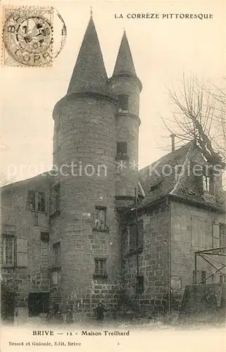 AK / Ansichtskarte Brive_Correze Maison Treilhard Brive Correze