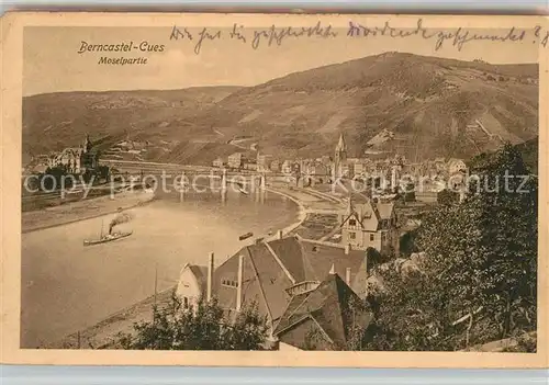 AK / Ansichtskarte Bernkastel Kues Moselpartie Bernkastel Kues