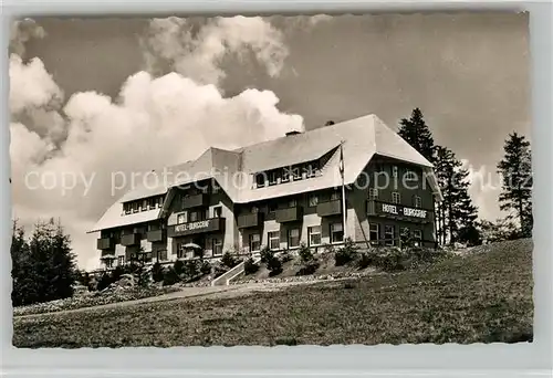 AK / Ansichtskarte Schauinsland Hotel Burggraf  Schauinsland