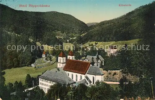 AK / Ansichtskarte Bad_Rippoldsau_Schwarzwald Kloesterle Bad_Rippoldsau