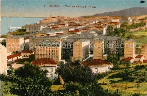 AK / Ansichtskarte Bastia Vue generale Bastia