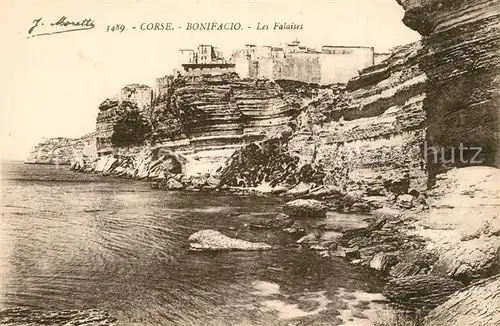 AK / Ansichtskarte Bonifacio_Corse_du_Sud Les Falaises Bonifacio_Corse_du_Sud