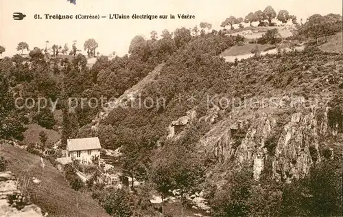 Treignac Usine electrique sur la Vezere Treignac