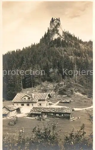 Tegernsee Bergbauernhof Felsen Kapelle Tegernsee