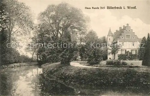 AK / Ansichtskarte Billerbeck_Westfalen Haus Runde Billerbeck_Westfalen