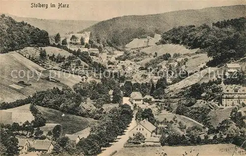 AK / Ansichtskarte Stolberg_Harz Panorama Stolberg Harz