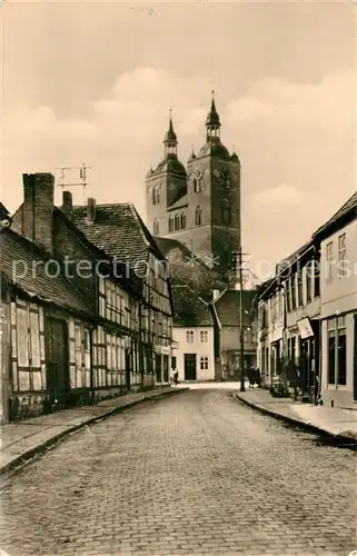 AK / Ansichtskarte Seehausen_Altmark Petrikirche Seehausen Altmark