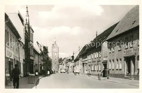 AK / Ansichtskarte Zoerbig Leninstrasse Zoerbig