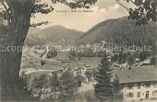 AK / Ansichtskarte Triberg_Schwarzwald Gutachtal Triberg Schwarzwald