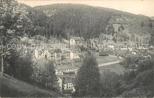 AK / Ansichtskarte Triberg_Schwarzwald Blick vom Kapellenberg Triberg Schwarzwald