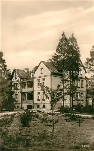 AK / Ansichtskarte Friedensau ?ber Burg bei Magdeburg Villa Friedensau