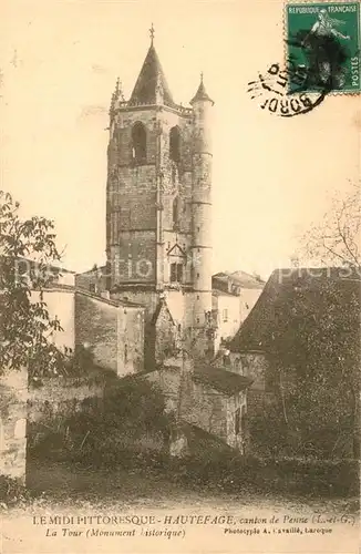 AK / Ansichtskarte Hautefage la Tour La Tour Monument historique Hautefage la Tour