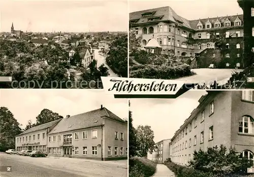 AK / Ansichtskarte Aschersleben Kreiskrankenhaus Haus des Handwers  Aschersleben