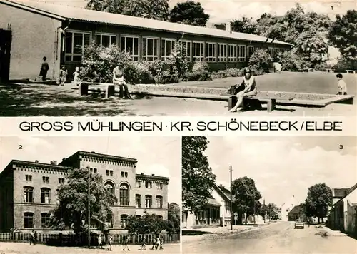 AK / Ansichtskarte Grossmuehlingen Polytechnische Oberschule 