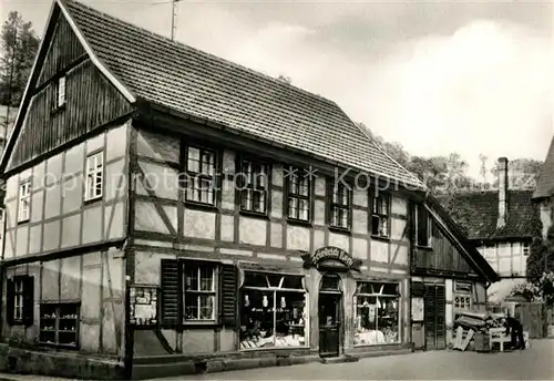 AK / Ansichtskarte Stolberg_Harz Geburtshaus Thomas Muentzer Stolberg Harz