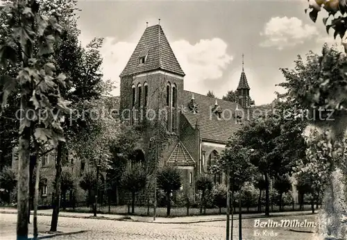 AK / Ansichtskarte Berlin Wilhelmsdorf Evangelische Kirche Berlin