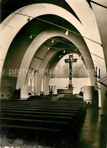 AK / Ansichtskarte Charlottenburg Sankt Canisius Kirche Altarraum Charlottenburg