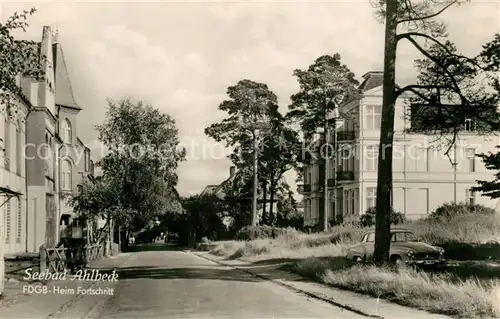 AK / Ansichtskarte Ahlbeck_Ostseebad FDGB Heim Fortschritt Ahlbeck_Ostseebad