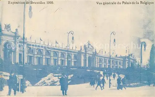 AK / Ansichtskarte Exposition_Universelle_Bruxelles_1910 Palais de la Belgique  