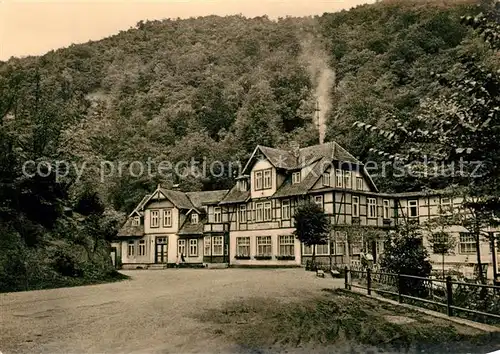 AK / Ansichtskarte Treseburg_Harz FDGB Heim Luppbode Treseburg Harz