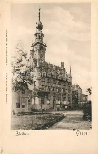 AK / Ansichtskarte Veere Stadhuis Veere