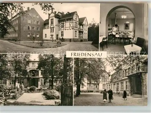 AK / Ansichtskarte Friedensau Erholungsheim und Altersheim Speisesaal  Friedensau