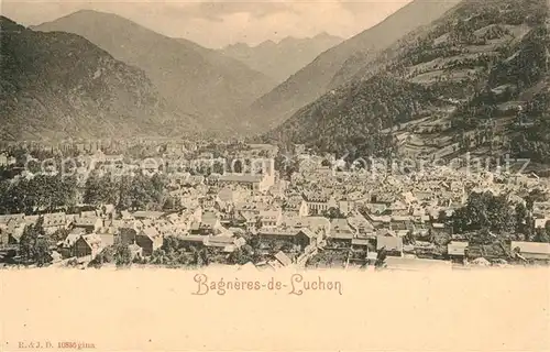 AK / Ansichtskarte Luchon_Haute Garonne Fliegeraufnahme Luchon Haute Garonne