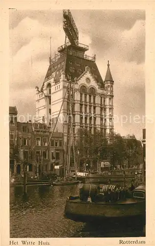 AK / Ansichtskarte Rotterdam Witte Huis Rotterdam