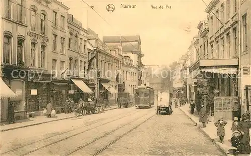 AK / Ansichtskarte Namur_sur_Meuse Rue de Fer Namur_sur_Meuse