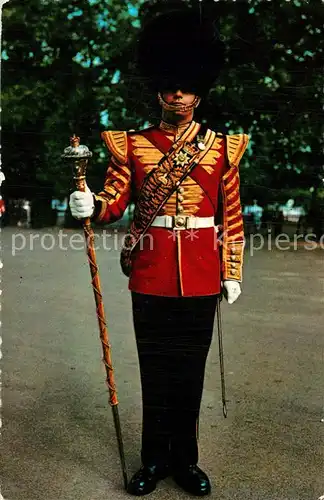 AK / Ansichtskarte Leibgarde_Wache Drum Major  