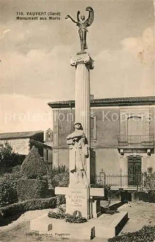 AK / Ansichtskarte Vauvert Monument aux Morts Vauvert