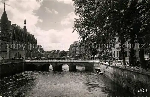 AK / Ansichtskarte Quimper Boulevard et Pr?fecture Quimper