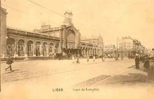 AK / Ansichtskarte Liege_Luettich Gare de Longdoz Liege Luettich