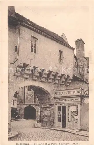 AK / Ansichtskarte Semur en Auxois Le Barle la Porte Sauvigny Semur en Auxois