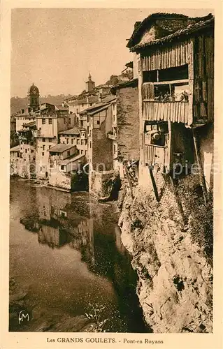 AK / Ansichtskarte Pont en Royans Les Grands Goulets Pont en Royans