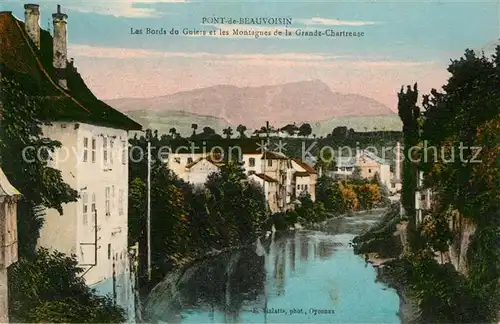 AK / Ansichtskarte Pont de Beauvoisin Les Bords du Guiers  Pont de Beauvoisin