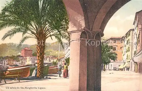 AK / Ansichtskarte Santa_Margherita_Ligure Uferpromenade  Santa_Margherita_Ligure