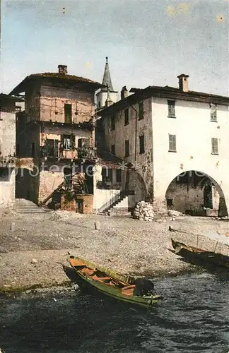 AK / Ansichtskarte Isola_Pescatori_Lago_Maggiore Stadtpanorama 