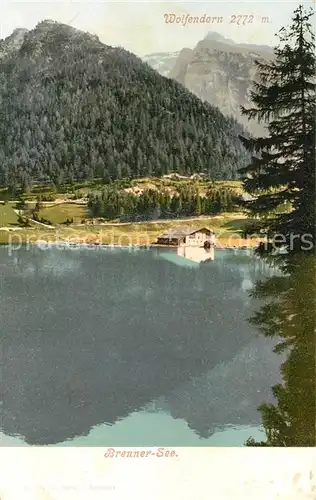 AK / Ansichtskarte Brennersee wolfendorn Brennersee