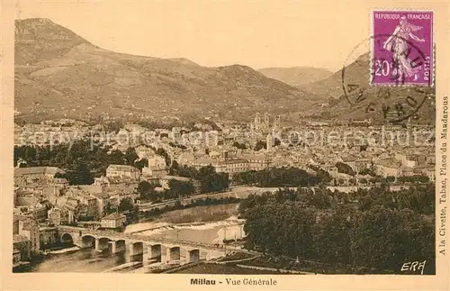 AK / Ansichtskarte Millau_Aveyron Vue generale Millau_Aveyron